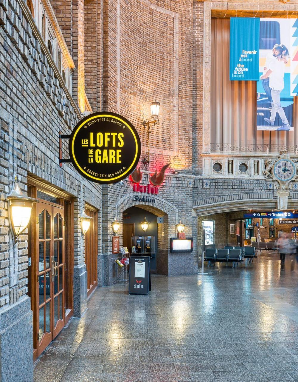 Apartmán Les Lofts De La Gare - Par Les Lofts Vieux-Quebec Exteriér fotografie
